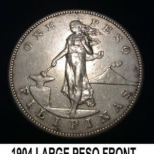 1904 SILVER PESO FILIPINAS